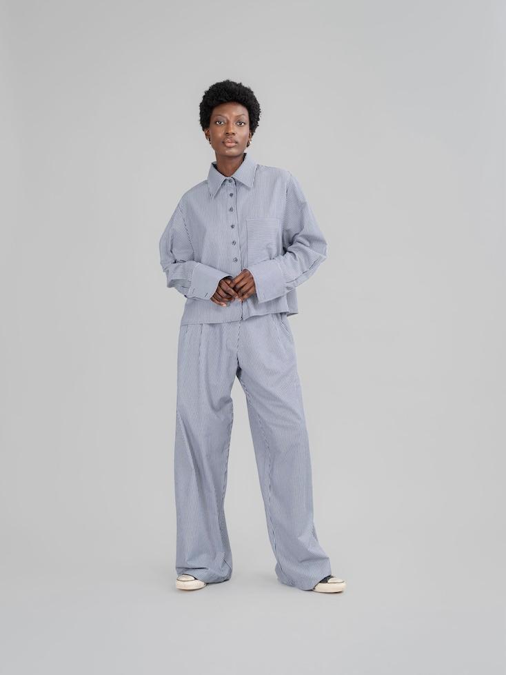 Bluse - Kevin cropped