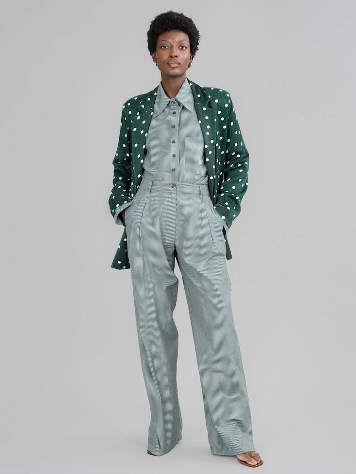 Bluse - Kevin cropped - 3