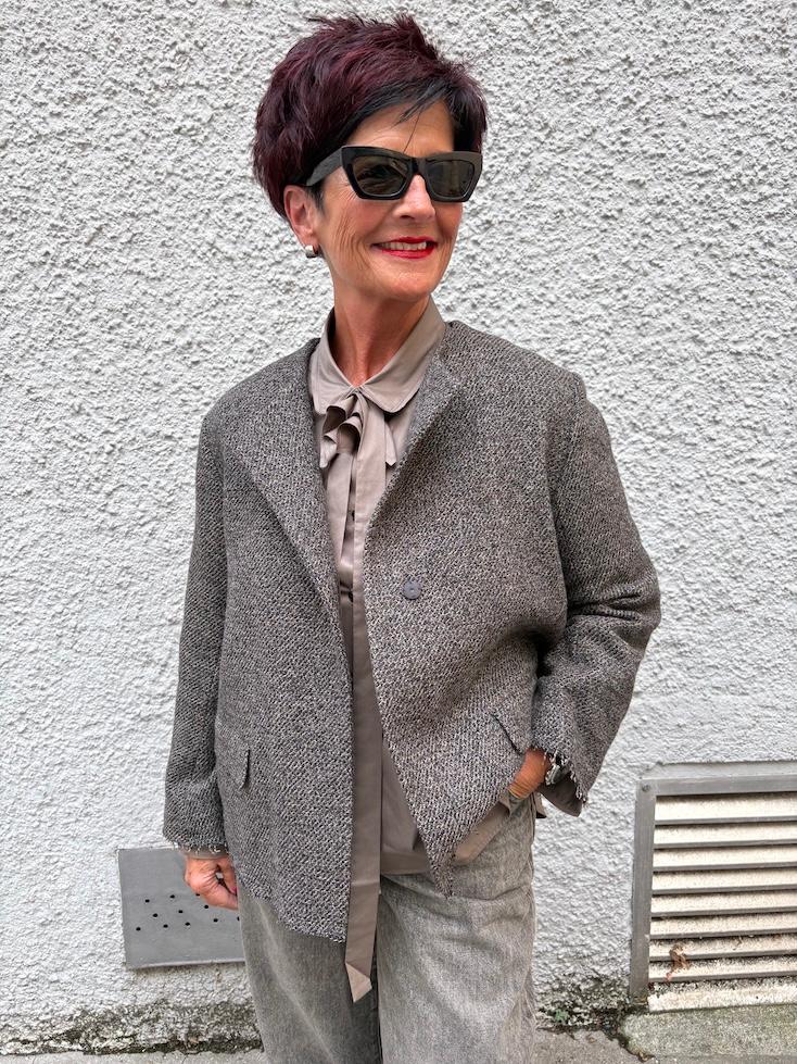 Blazer - Oona raw edge