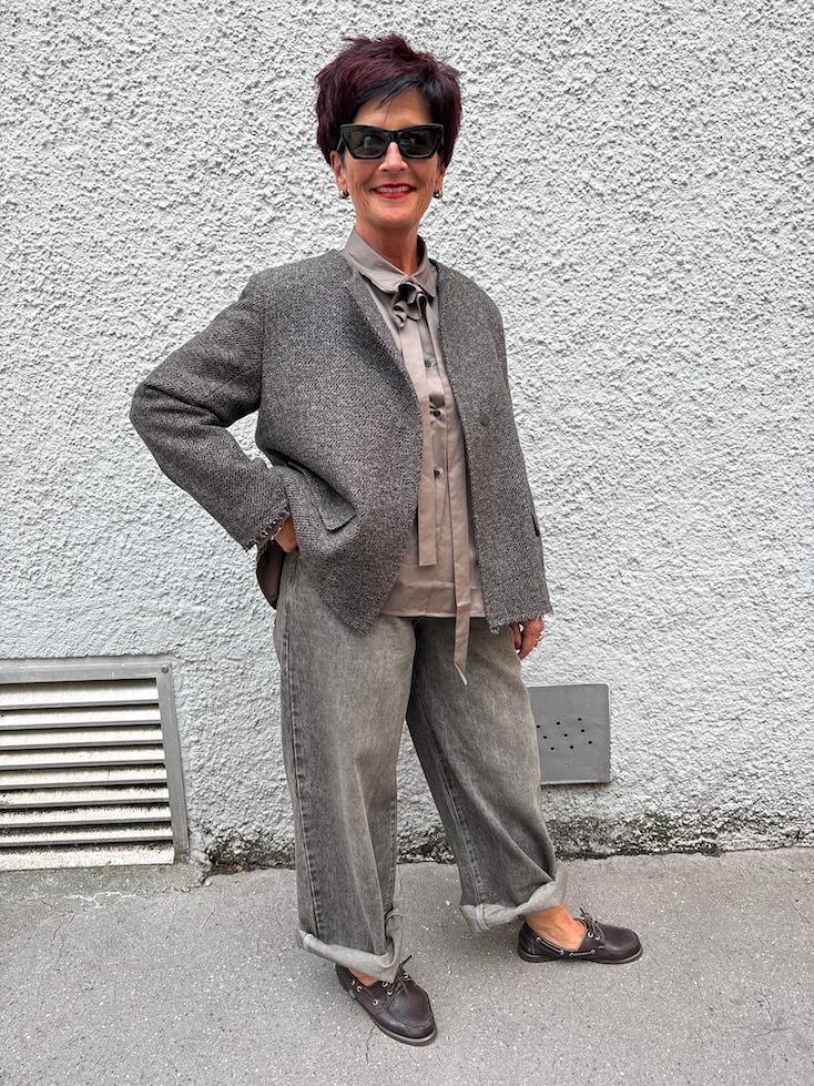 Blazer - Oona raw edge - 4