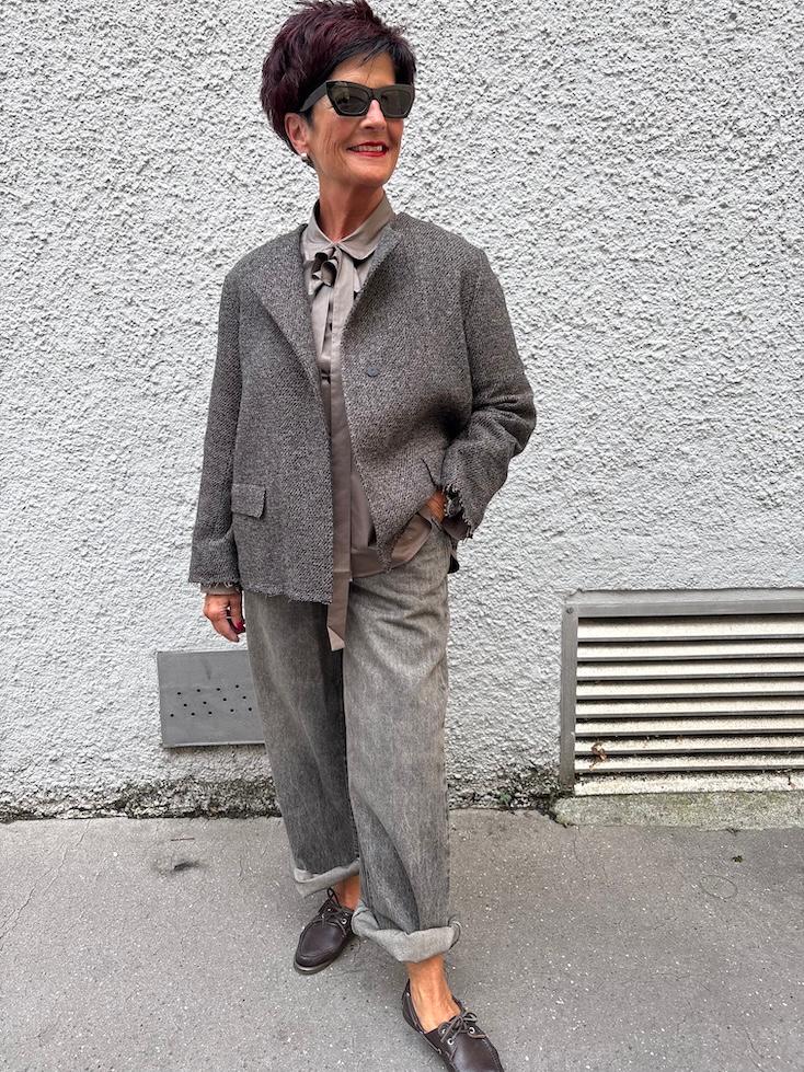 Blazer - Oona raw edge - 1
