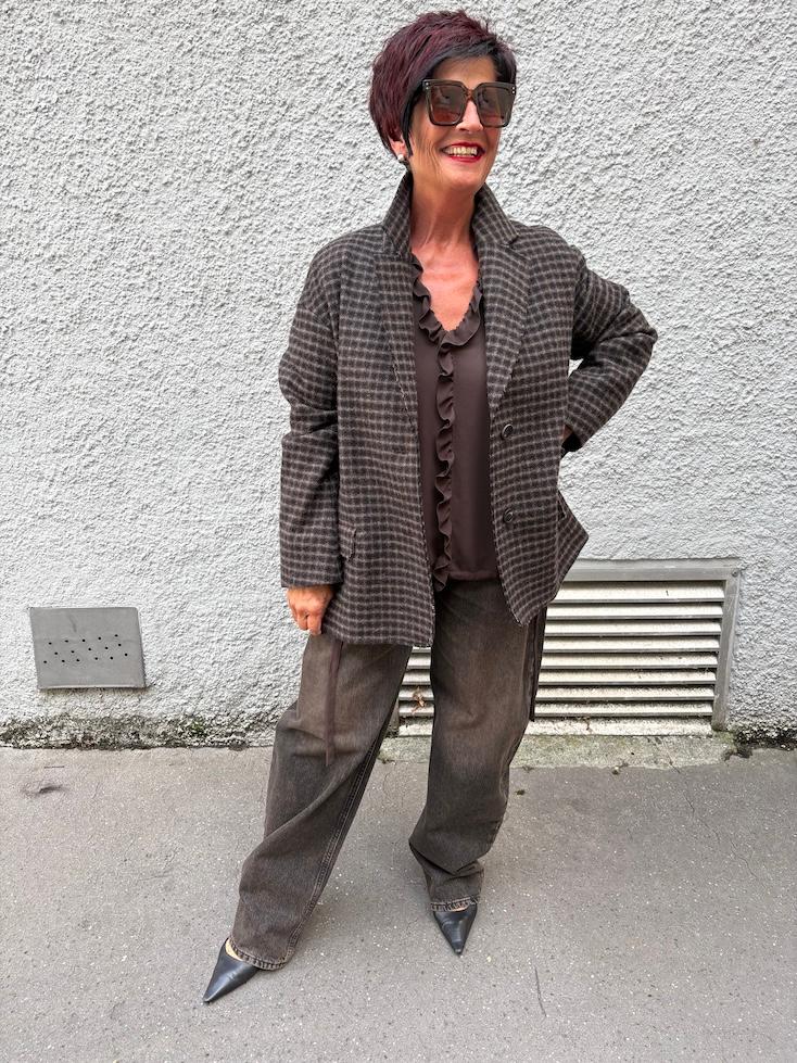Blazer - Oslo raw edge - 0