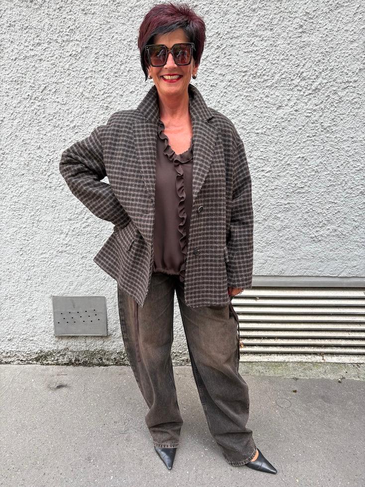 Blazer - Oslo raw edge - 1