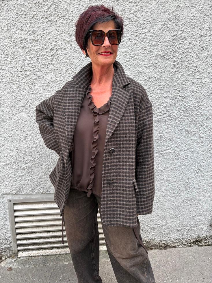 Blazer - Oslo raw edge