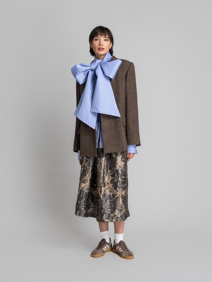 Blazer - Toni mit Cord-Details