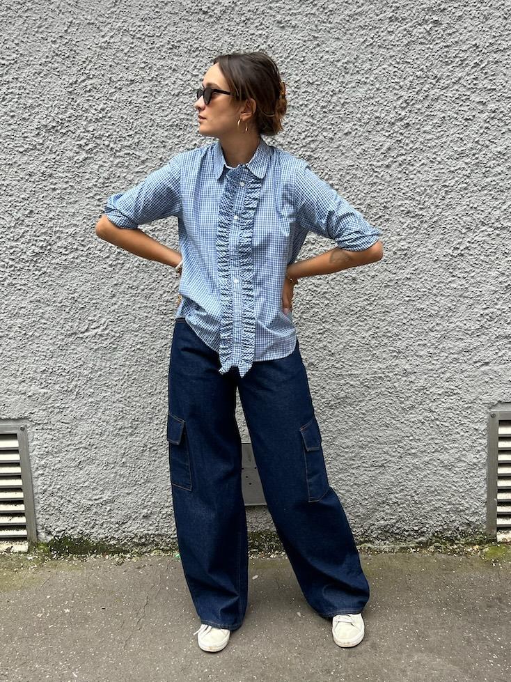 Bluse - Bluette w/Ruffle - 1