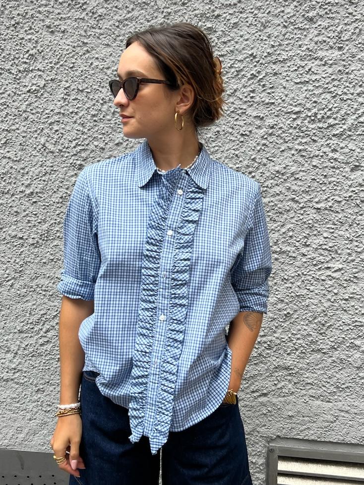 Bluse - Bluette w/Ruffle - 0