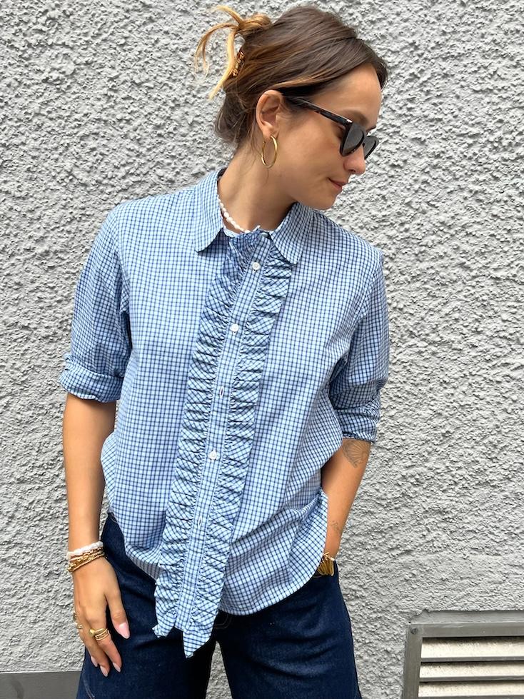 Bluse - Bluette w/Ruffle