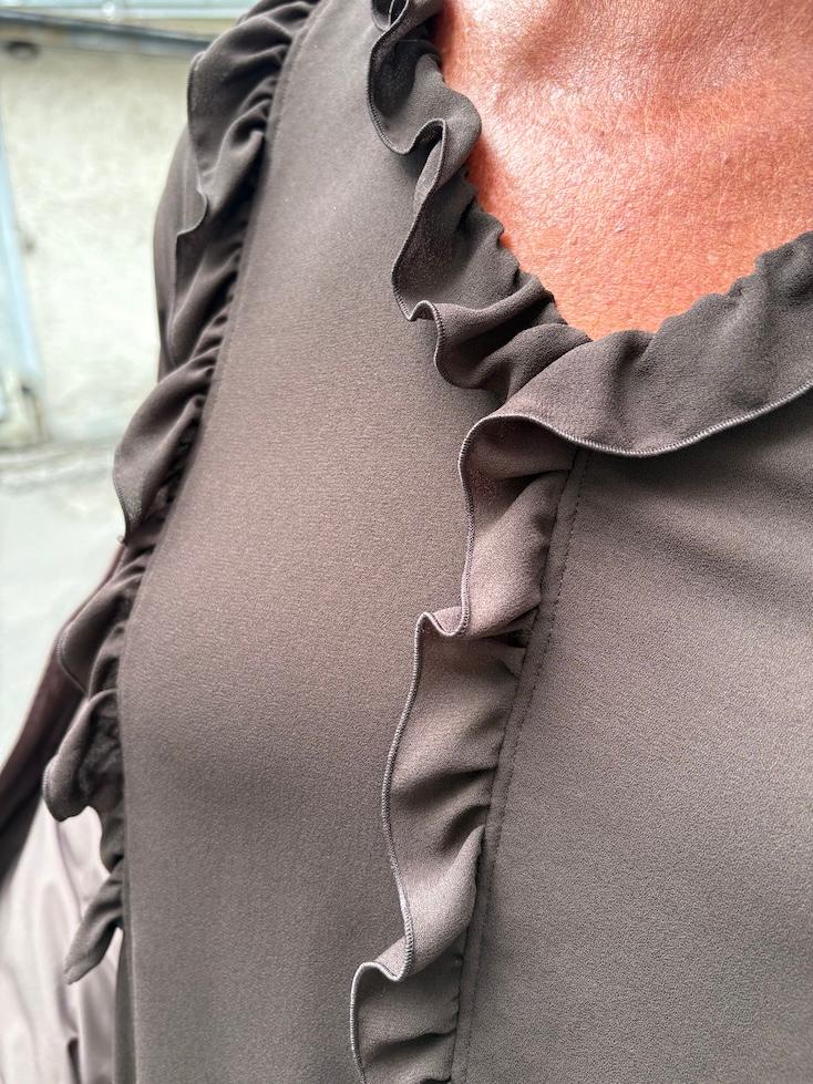 Bluse - Ebony - 0