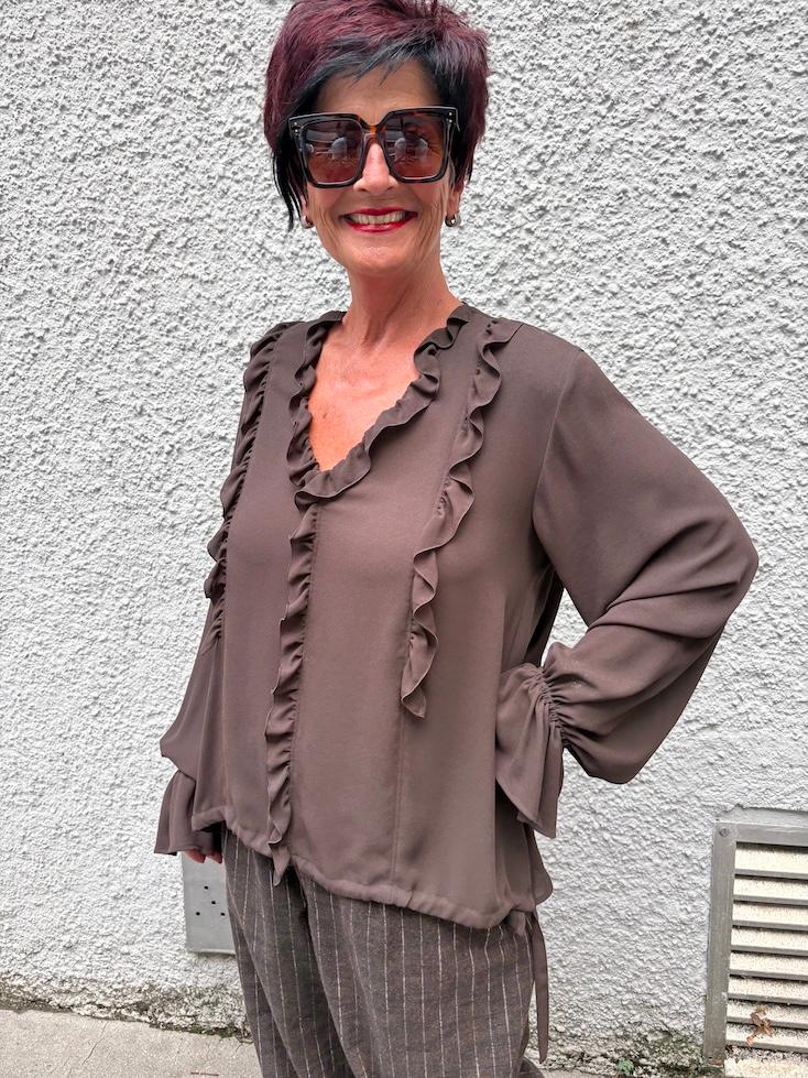 Bluse - Ebony - 1