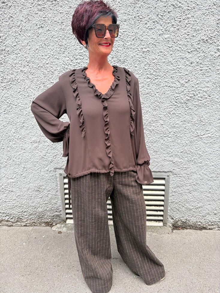 Bluse - Ebony - 2