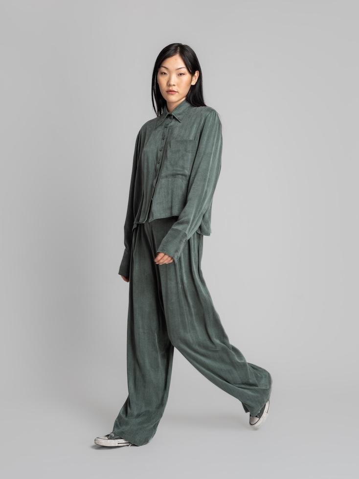 Bluse - Kevin cropped