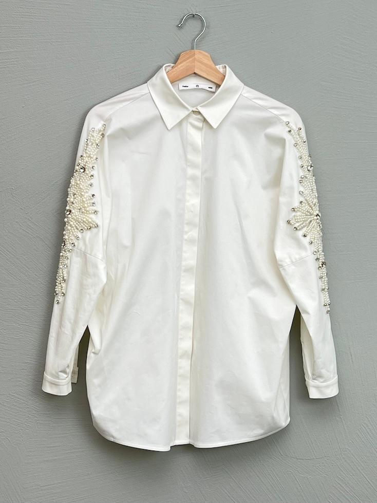 Bluse - Onda mit Strass - 0