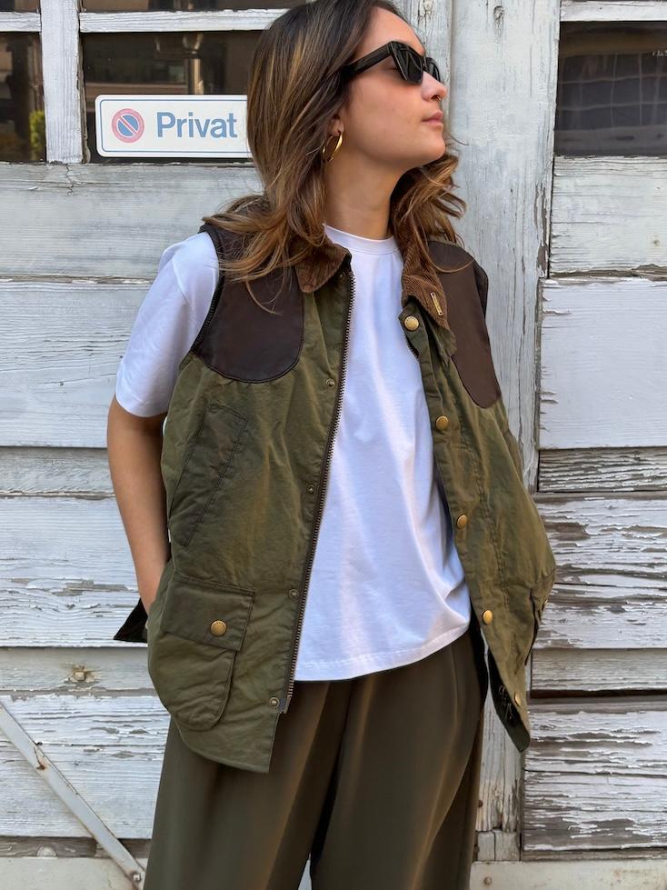 Gilet (unisex) - Bedale Wax