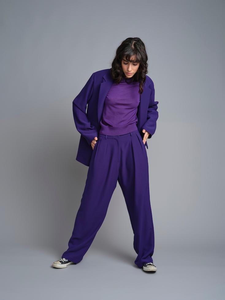 Pullover - Viola - 0