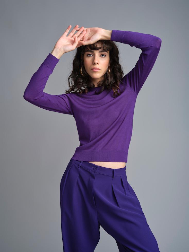 Pullover - Viola