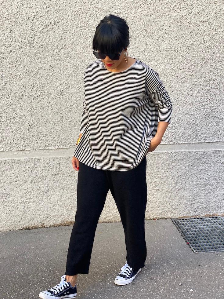 Strick-Hose